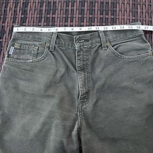 Carhartt Pants MOS Moss Green Size 32 X Great Condition